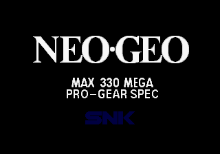 Neo Geo boot eye-catcher