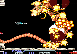 Stage 1 boss explodes